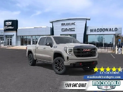 2026 GMC Sierra 1500 AT4 - Leather Seats - Sunroof - $671 B/W Image# 1