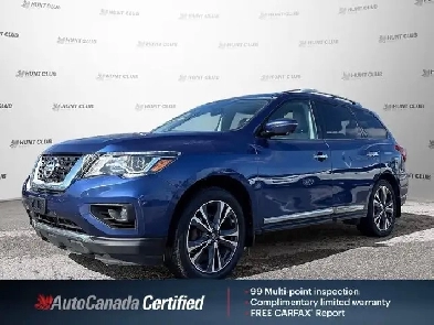 2018 Nissan Pathfinder Platinum  7 Passenger  Navigation