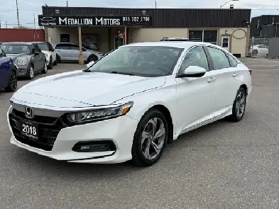 2018 Honda Accord EX-L CVT |CERTIFIED|LEATHER|SUNROOF|APPLE CARP Image# 1