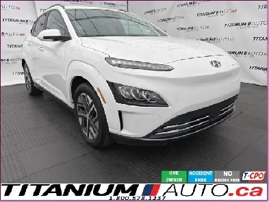 2023 Hyundai Kona Electric Ultimate-GPS-Cooled Leather-Sunroof-H Image# 1