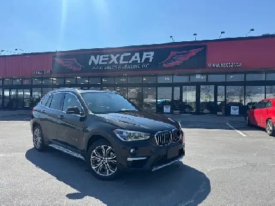 2017 BMW X1 XDRIVE PREMIUM PKG LEATHER PANROOF NAVI CAMERA