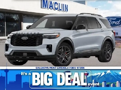 2026 Ford Explorer ST-LINE | PREMIUM PACKAGE | ST-LINE STREET PA Image# 1