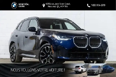 2025 BMW X3 30 xDrive | Confort arrière | M Sport | Sièges Image# 1