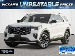 2026 Ford Explorer Platinum