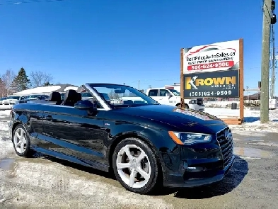 2016 Audi A3 2dr Cabriolet quattro 20T Technik CLEAN CARFAX