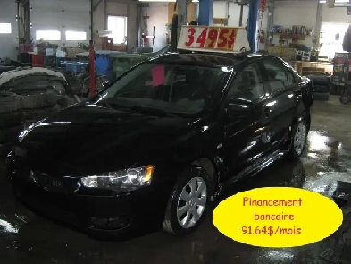 2013 Mitsubishi Lancer DE PETIT BUDGET