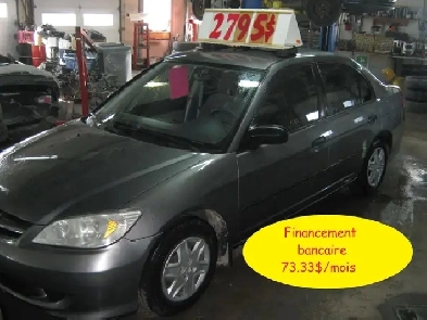 2005 Honda Civic Sdn SE PETIT BUDGET