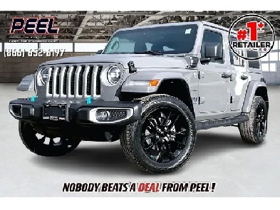 2023 Jeep Wrangler 4xe Sahara PHEV  Leather  NAV  Alpine  LE