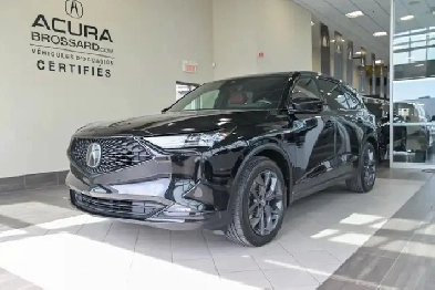 2022 Acura MDX ASpec Hitch 2 pouces Cuir rouge Toit pano ELS 3D