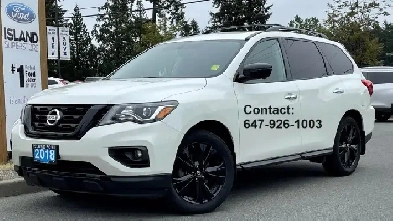 2018 Nissan Pathfinder Midnight Edition AWD Fully Loaded SUV