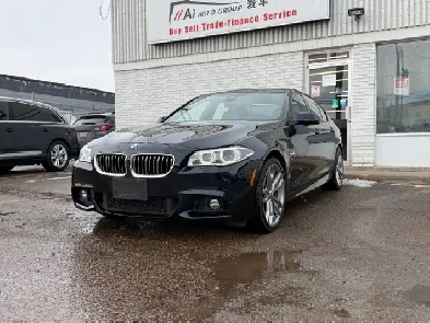 2014 BMW 5 Series Diesel  All Wheel Drive  Dark Blue