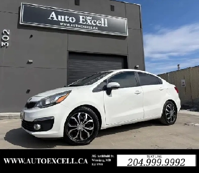 2016 KIA RIO SX  LEATHER SEATS  HEATED SEATS  BACKUP CAMERA