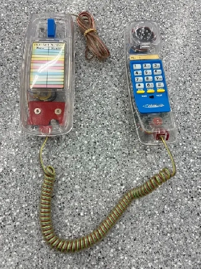 Wellson Clear SeeThru Phone