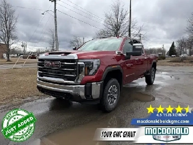 2026 GMC Sierra 2500HD SLT - Leather Seats - $768 B/W Image# 1