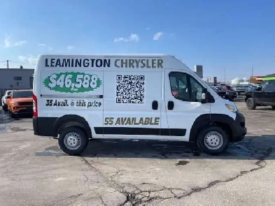 2025 Ram ProMaster Cargo Van Tradesman 2500 High Roof 136 WB wP