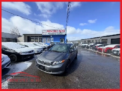 2012 Honda Civic LX 143KM CERTIFIED-WARRANTY Image# 1