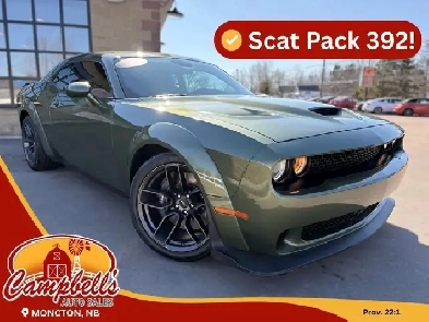 2019 Dodge Challenger Scat Pack 392 Sunroof Remote Starter