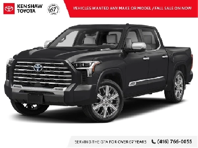 2023 Toyota Tundra Hybrid Capstone HARD TO FIND Image# 1