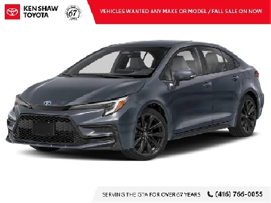 2024 Toyota Corolla Hybrid SE SUNROOF / PUSH BUTTON START / A... Image# 1
