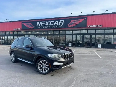 2018 BMW X3 xDrive30i SPORT PKG LEATHER PANOROOF NAVI CAMERA