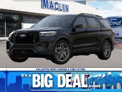 2026 Ford Explorer ST | BLUECRUISE | HEATED STEERING WHEEL Image# 1