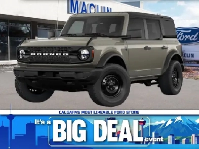 2026 Ford Bronco BIG BEND | BLACK APPEARANCE PACKAGE | Image# 1