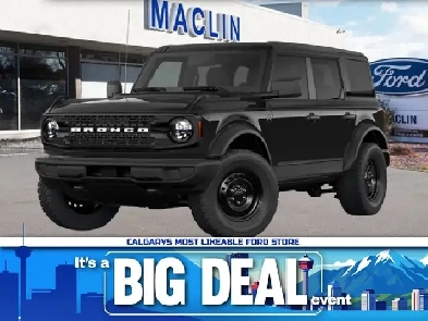 2026 Ford Bronco BIG BEND | BLACK APPEARANCE PACKAGE | Image# 1