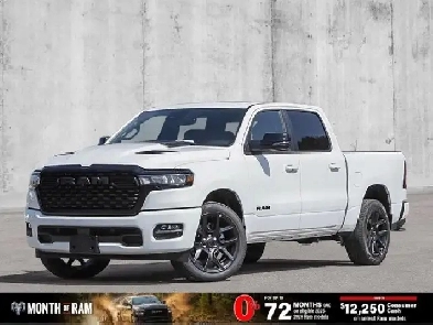 2026 Ram 1500 Sport Night Crew 4x4 Hemi Sunroof Nav Image# 1