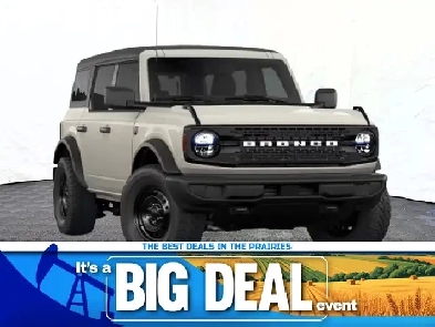 2026 Ford Bronco BIG BEND  BLACK APPEARANCE PACKAGE  SYNC 4