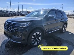 2026 Ford Explorer Platinum 4WD