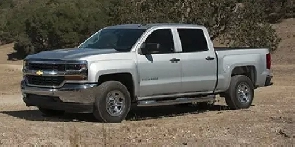 2016 Chevrolet Silverado 1500 LT Crew Cab w 58 truck box