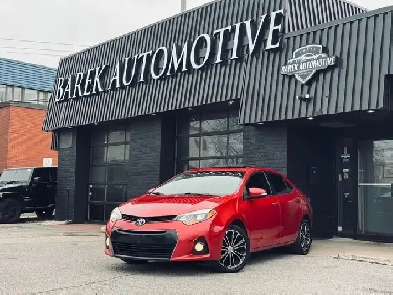 2016 Toyota Corolla 4dr Sdn Auto S