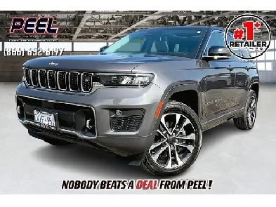 2023 Jeep Grand Cherokee Overland  57L HEMI V8  FULLY LOADED