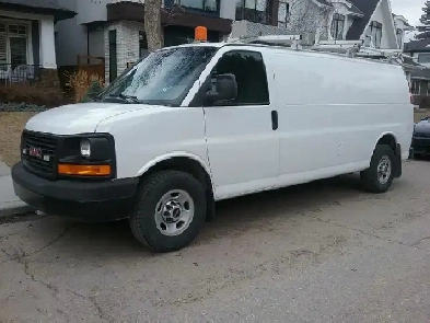 2015 GMC SAVANA 3500 EXTENDED CARGO VAN