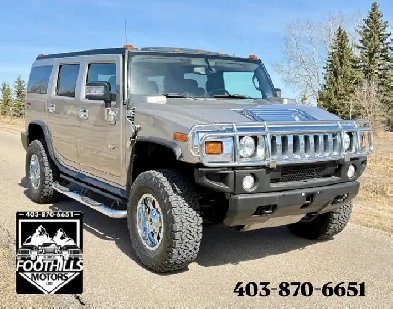 2006 Hummer H2 4x4 6L V8  97KM Amazing Condition