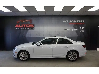 2018 Audi A4 KOMFORT 20 TFSI QUATTRO  CUIR BRUN TOIT OUVRANT