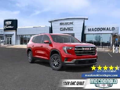 2026 GMC Acadia Elevation - Heated Seats - $414 B/W Image# 1