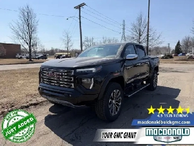 2026 GMC Canyon Denali  Leather Seats  Sunroof  480 BW