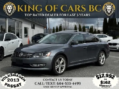 2013 VOLKSWAGEN PASSAT
