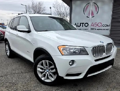 BMW X3 28I 2013 28I 4X4 CUIR TOIT PANO BAS KILO Image# 1