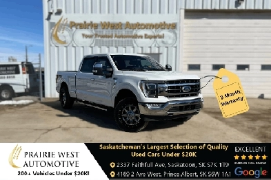 2021 Ford F150 Lariat Crew Cab 46L V8