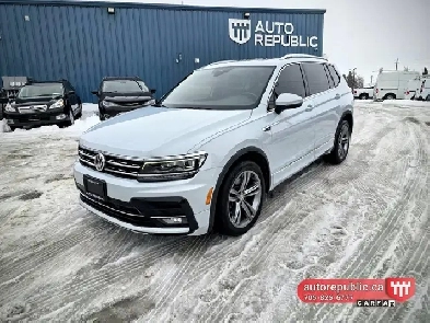 2018 Volkswagen Tiguan Highline RLine RARE 7 SEATER Certified N
