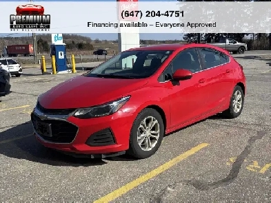 2019 Chevrolet Cruze  3 YEAR WARRANTY INCLUDED
