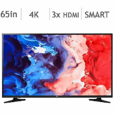 LGLED TV 654K ULTRA HDSMARTremotinboxwarranty529no tax