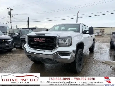 2018 GMC SIERRA 1500 CREW CAB 4X4 53L V8 Clean Carfax Back
