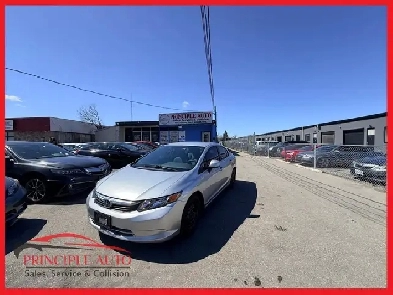 2012 Honda Civic LX 147KM CERTIFIEDWARRANTY
