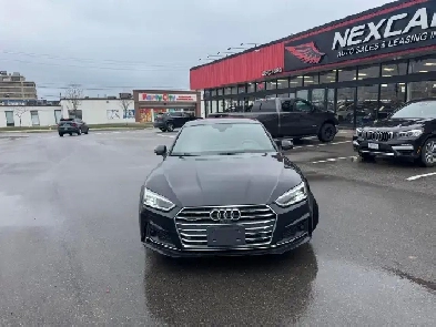 2018 Audi A5 TECHNIK SLINE AWD LEATHER PANROOF NAVI CAMERA