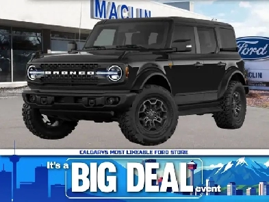 2026 Ford Bronco Badlands 4-DOOR | TRAILER TOW PKG | G.O.A.T MOD Image# 1