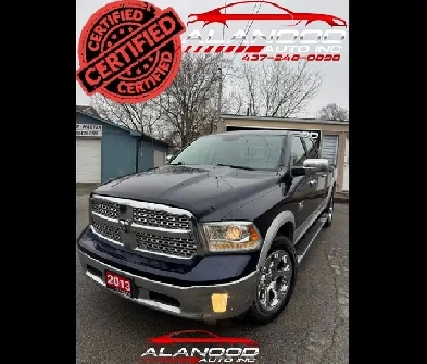 2013 Ram 1500 Laramie 4x4 Crew Cab 140 in WB Certified