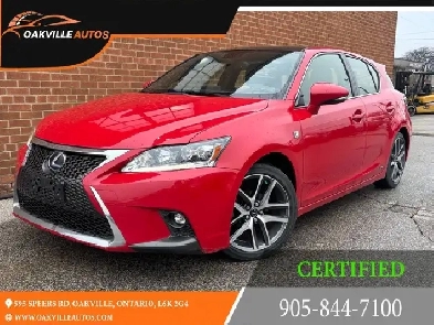 2016 Lexus CT FSport Hybrid FWD 4dr